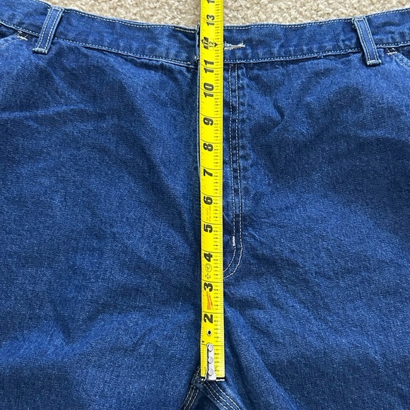 Carhartt Men’s 40x32 (40x29) Loose Fit Flame Resistant Dungaree Jeans - Picture 11 of 12